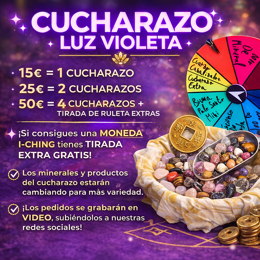 Cucharazo Luz Violeta