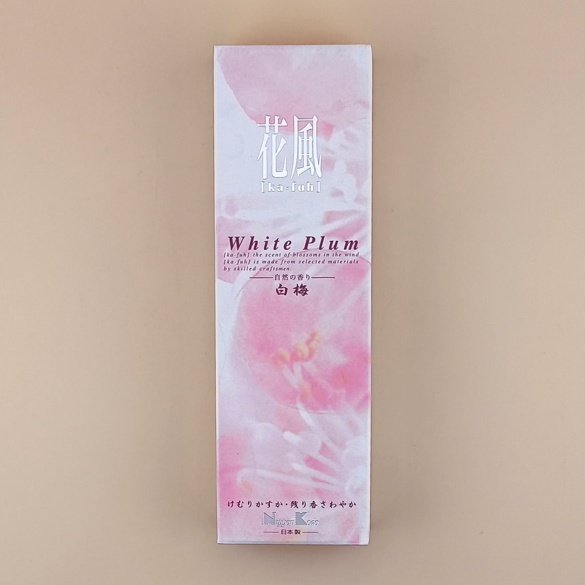 Incienso Ka-fuh Ciruelo Blanco 120 barritas