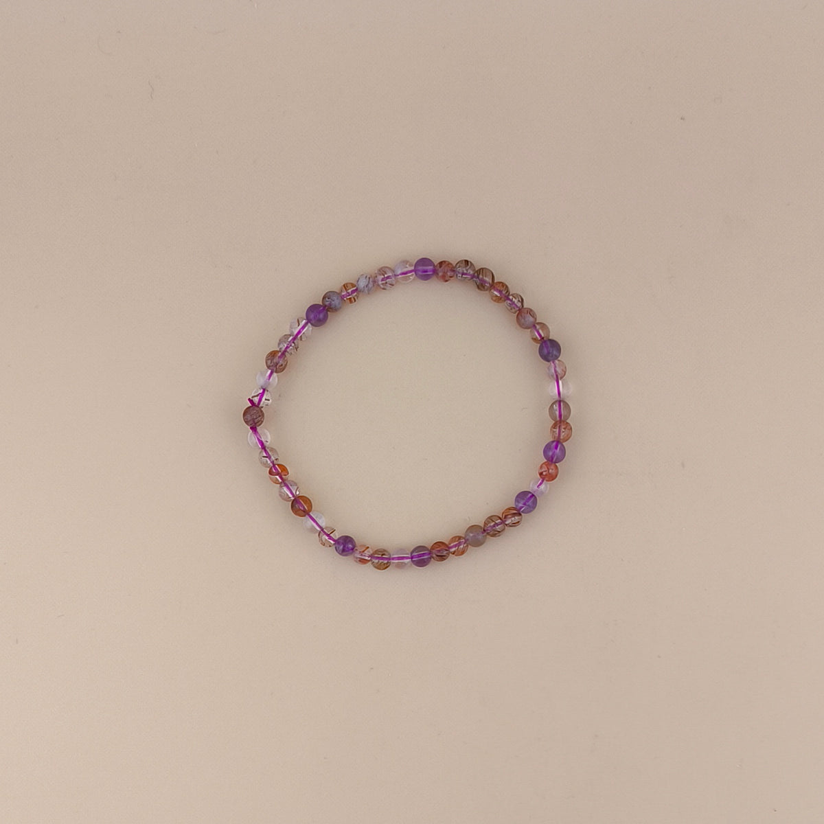Pulsera de Super Seven 4mm