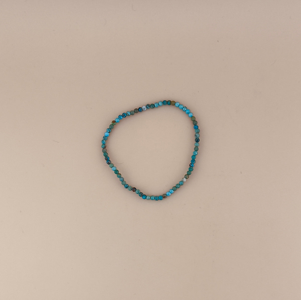 Pulsera de Turquesa Arizona 2mm Facetada