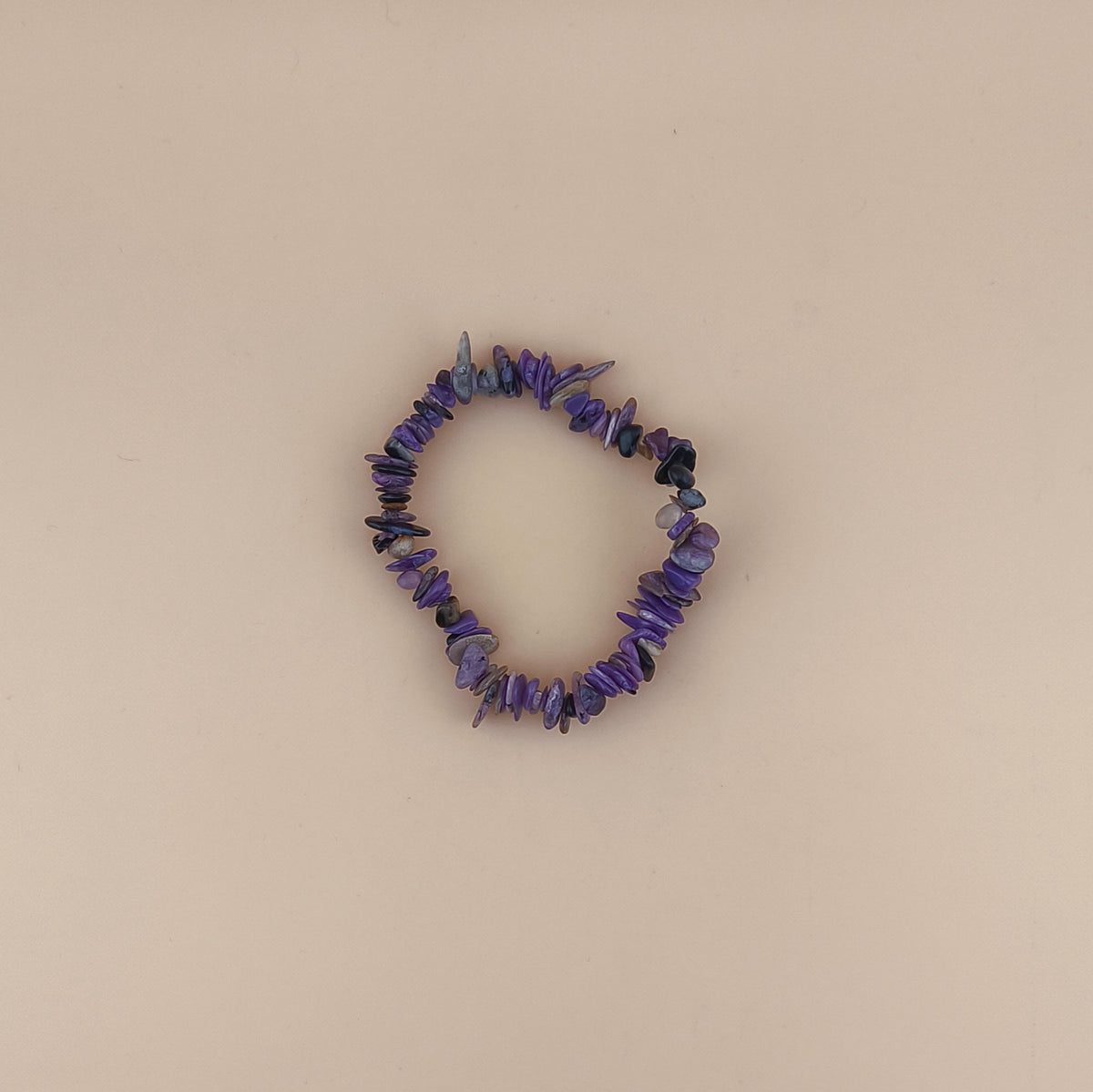 Pulsera de Charoita Chip
