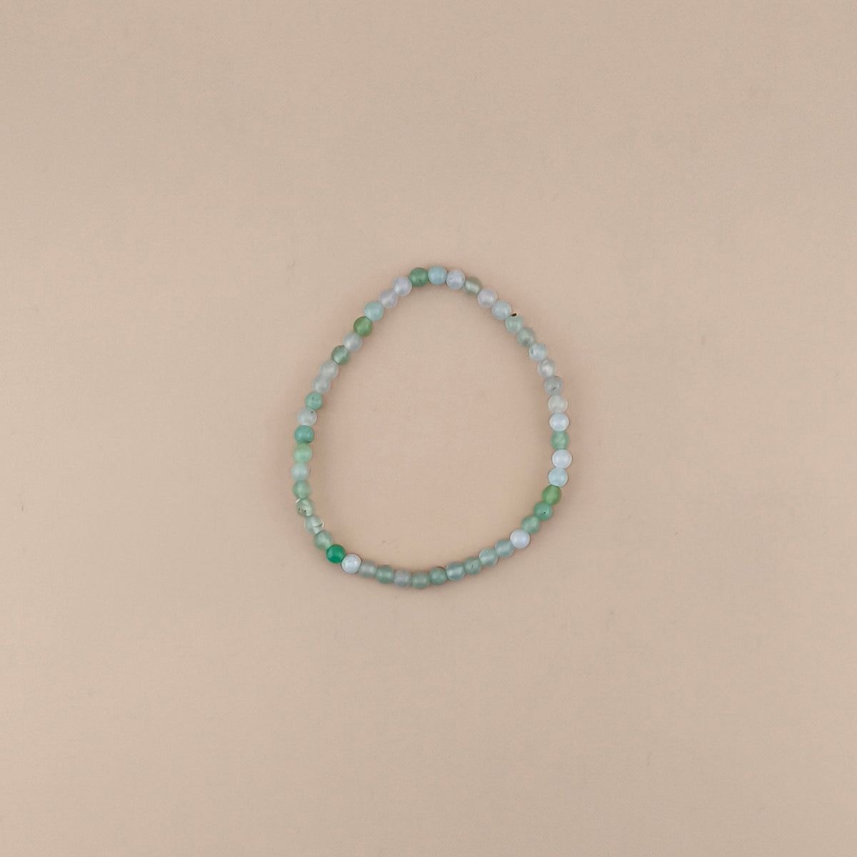 Pulsera de Crisoprasa 2mm Facetada