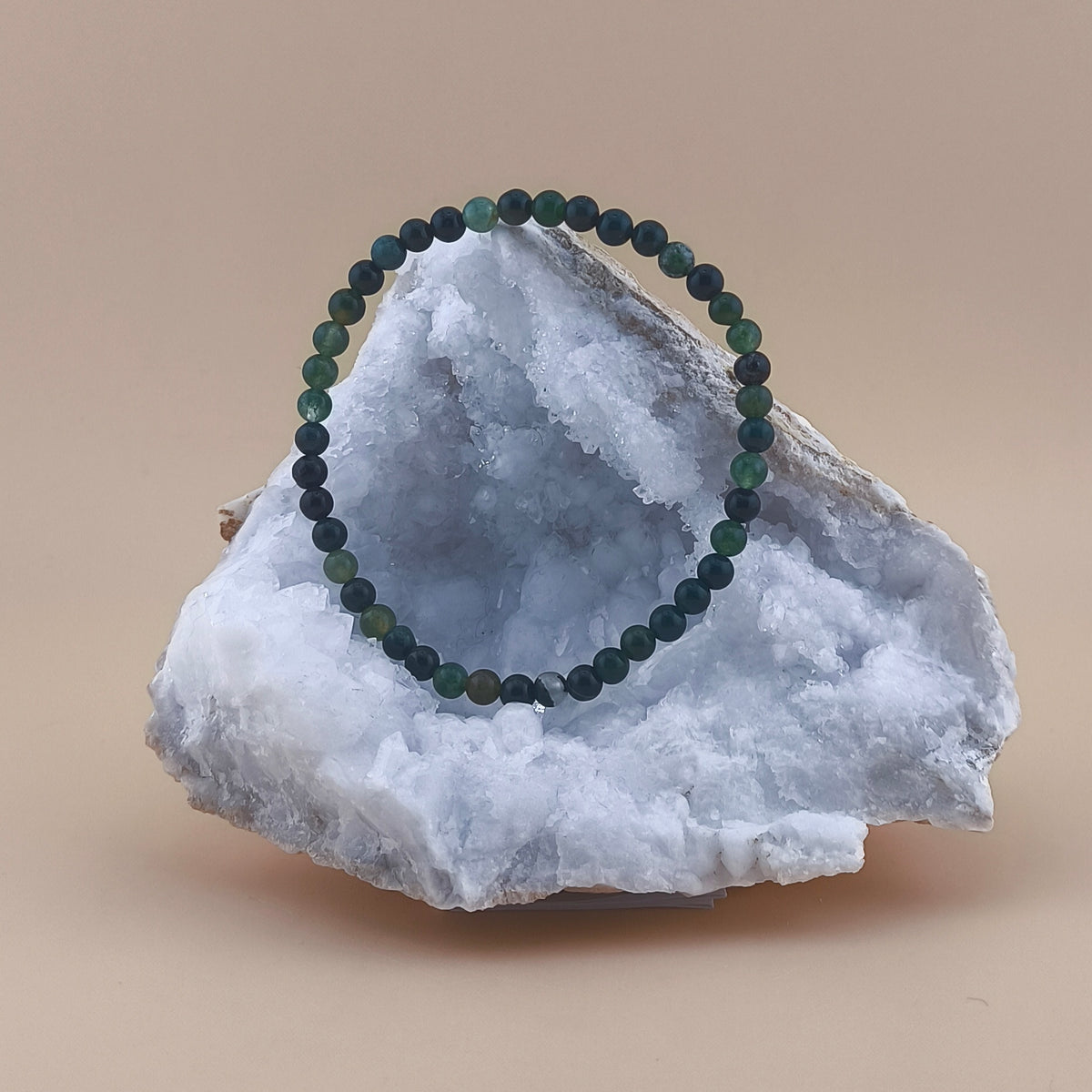 Pulsera Ágata Musgo