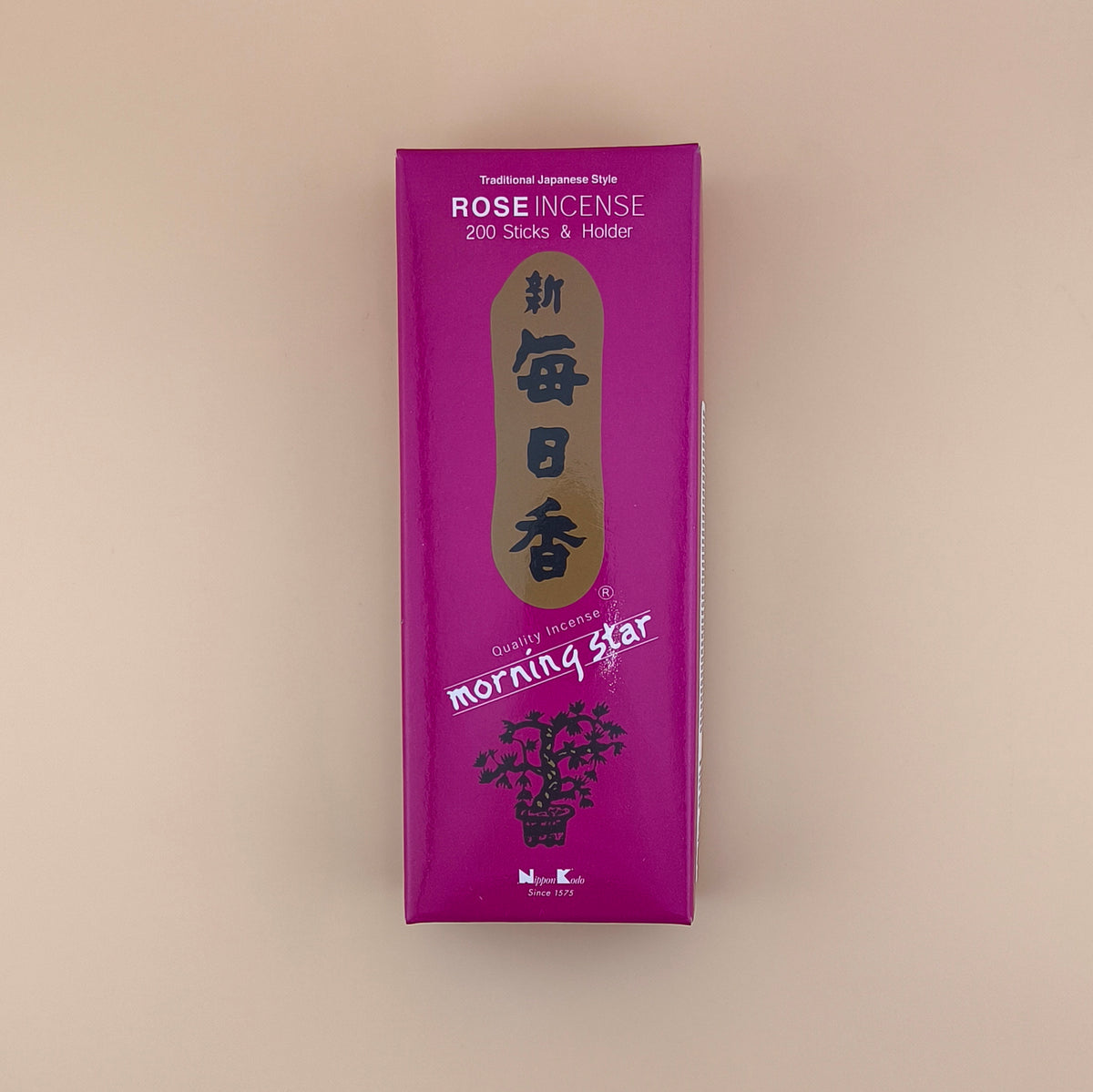 Incienso Morning Star Rosa 200 barritas