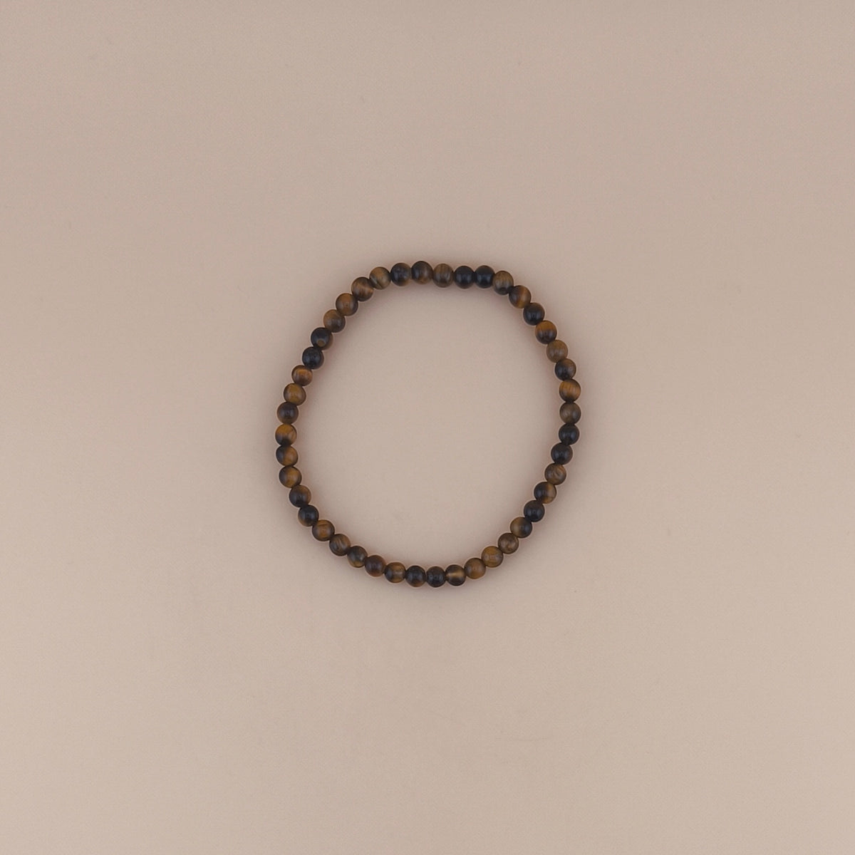 Pulsera Ojo De Tigre 4mm