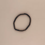 Pulsera Turmalina Negra Con Broncita 4mm